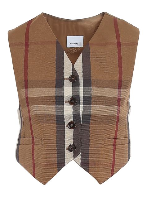 burberry weste damen